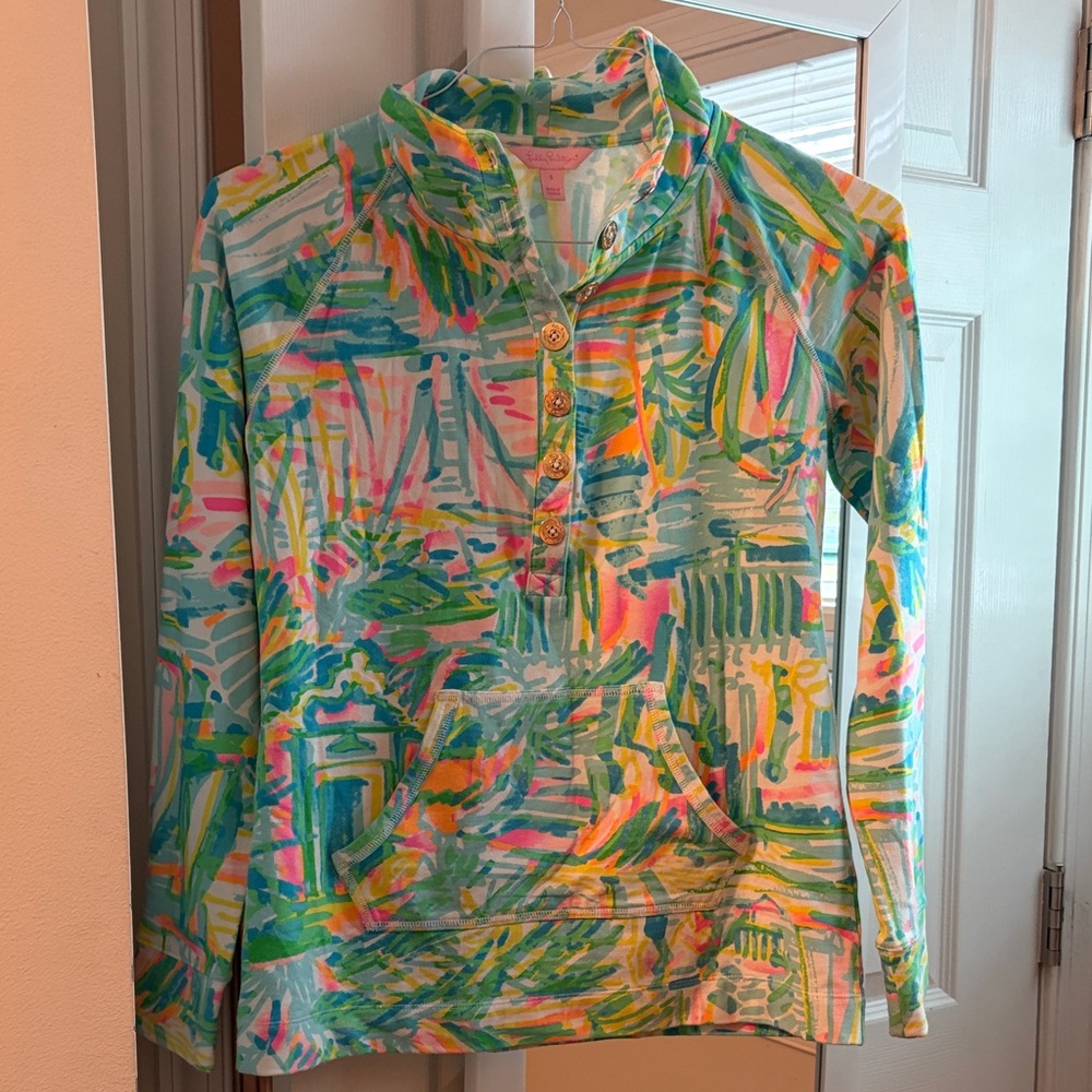 Lilly Pulitzer sea salt and sun popover